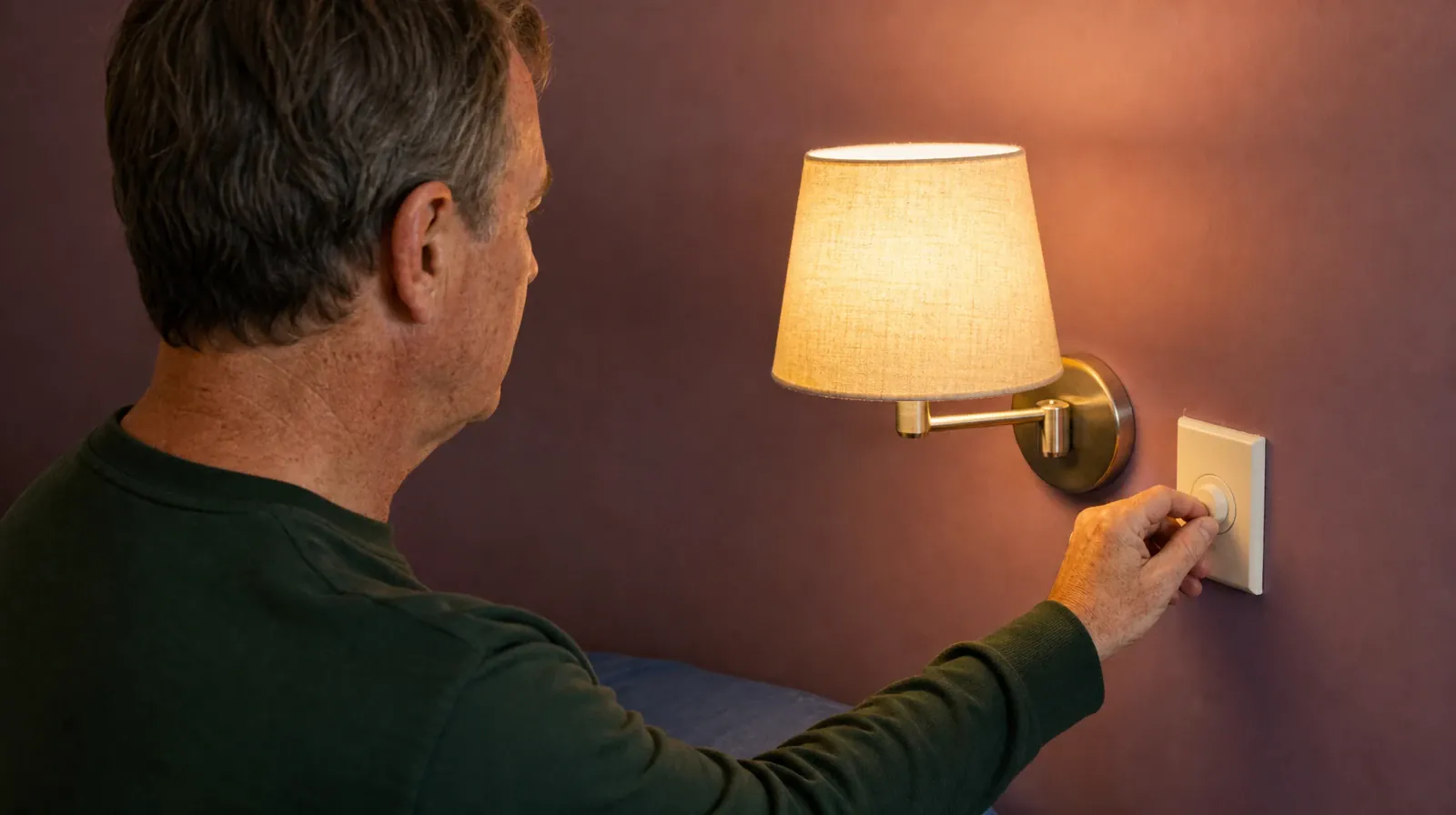 Opioids Addiction Treatment for Big Torch Key, FL Residents | An adult turns a bedside wall lamp's dimmer in a softly lit… An adult turns a bedside wall lamp's dimmer in a softly lit… · Opioids Addiction Treatment for Big Torch Key, FL Residents