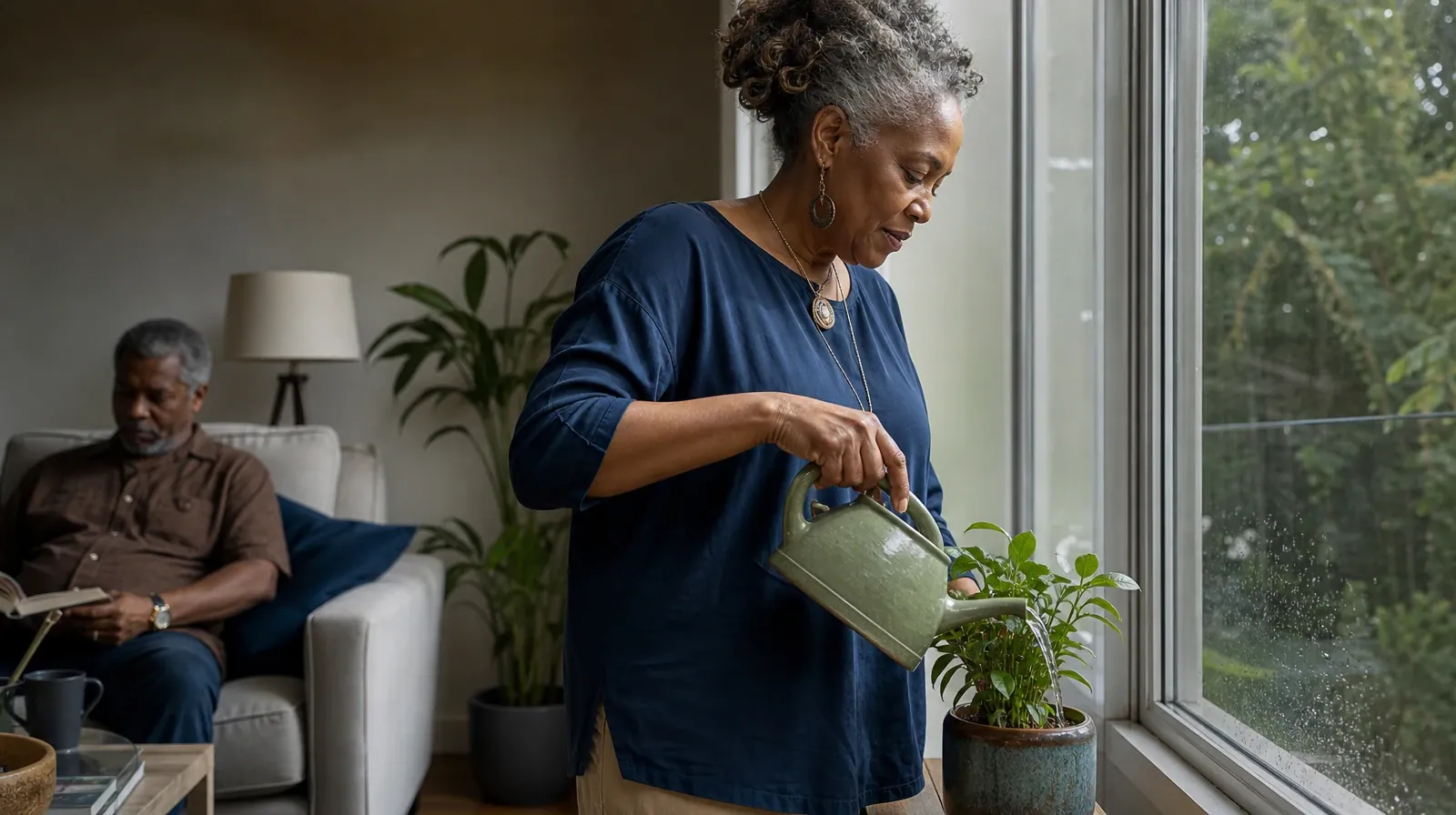 Planning Time Away for Treatment for Biscayne Park, FL Residents | An adult waters a small houseplant by a window An adult waters a small houseplant by a window · Planning Time Away for Treatment for Biscayne Park, FL Residents