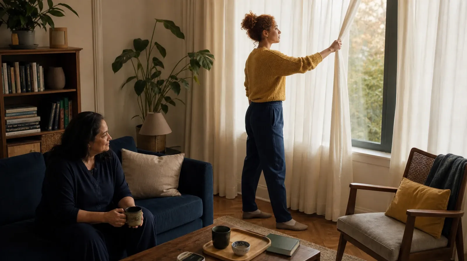 Adult Recovery Support Resources for Biscayne Park, FL Residents | An adult opens a plain curtain in morning light An adult opens a plain curtain in morning light · Adult Recovery Support Resources for Biscayne Park, FL Residents