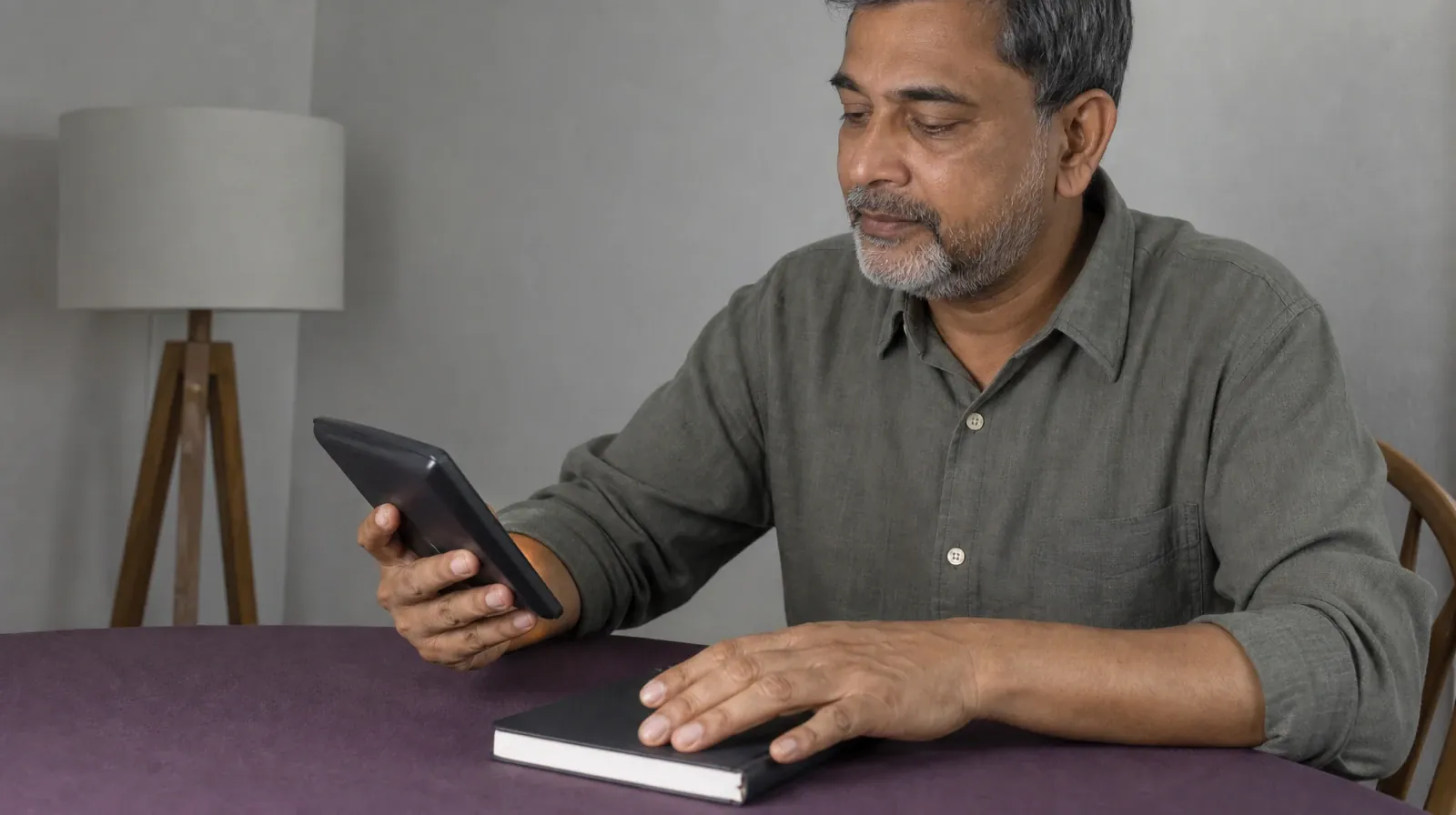An adult holds a calculator angled away beside a closed notebook… · Opioids Addiction Treatment for Boca Raton, FL Residents