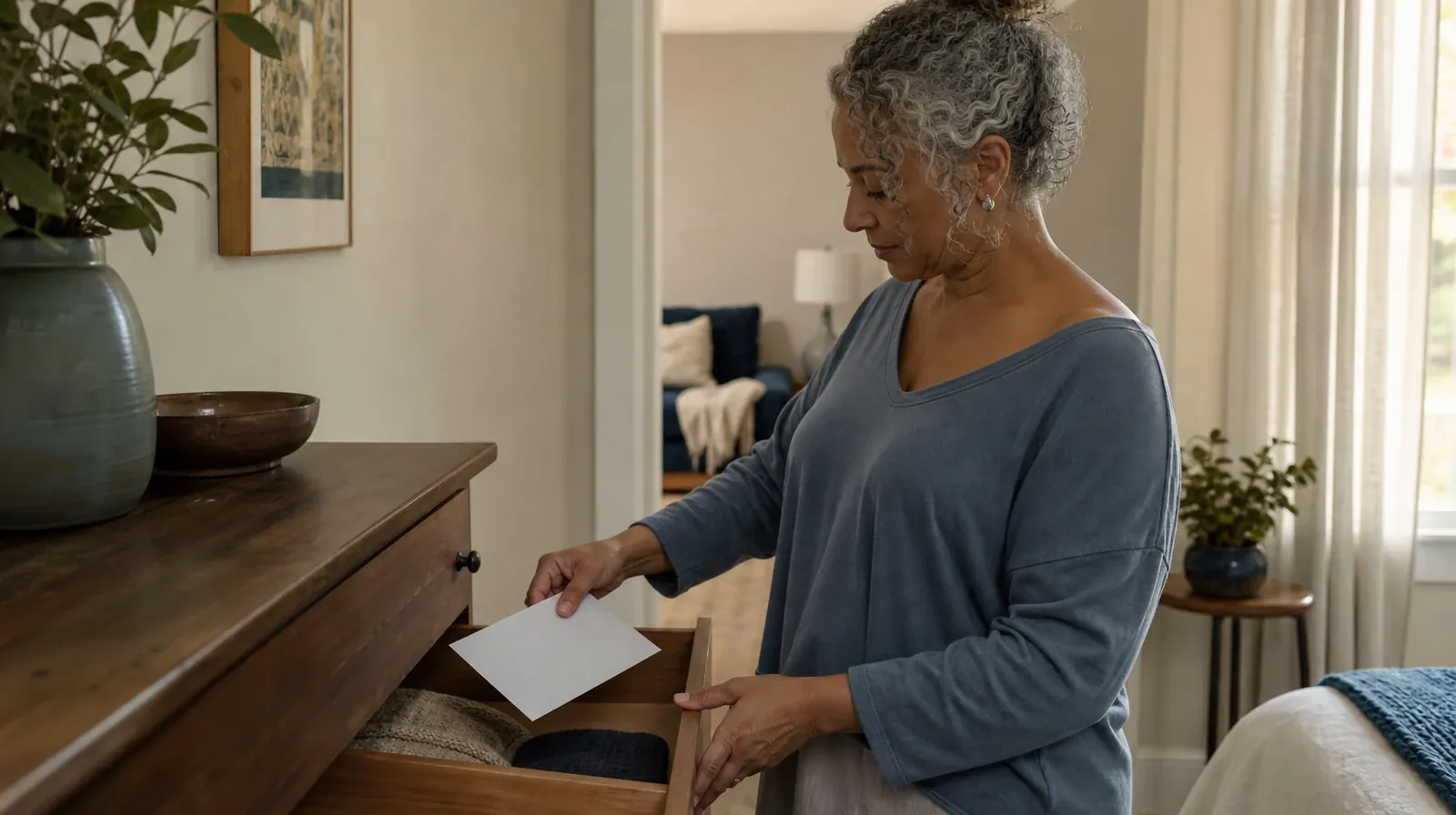 Benzodiazepines Addiction Treatment for Coconut Creek, FL | An adult places a plain sealed envelope in a drawer An adult places a plain sealed envelope in a drawer · Benzodiazepines Addiction Treatment for Coconut Creek, FL