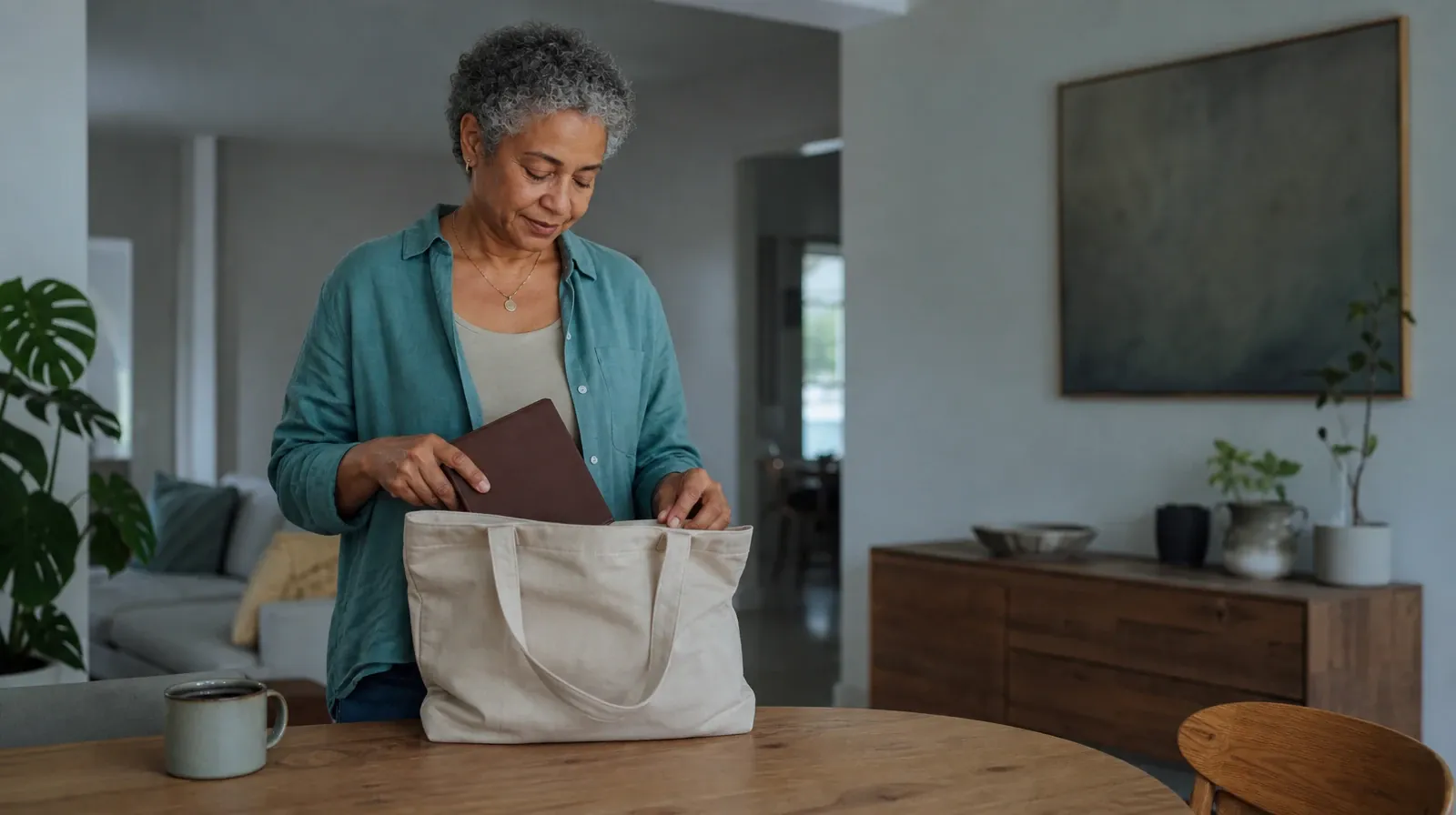 Polysubstance use Addiction Treatment for Coral Springs, FL | An adult places a closed journal in a fabric tote An adult places a closed journal in a fabric tote · Polysubstance use Addiction Treatment for Coral Springs, FL