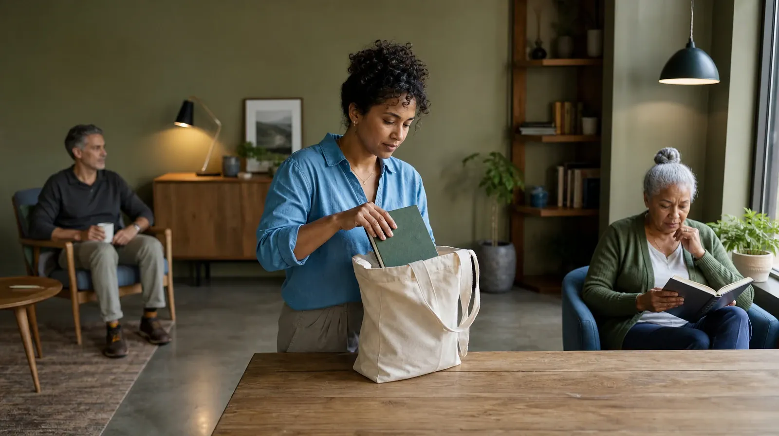 Starting a Treatment Conversation for Deerfield Beach, FL | An adult places a closed journal in a fabric tote An adult places a closed journal in a fabric tote · Starting a Treatment Conversation for Deerfield Beach, FL