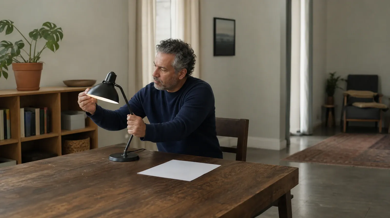Fentanyl Addiction Treatment for Delray Beach, FL Residents | An adult adjusts a desk lamp beside blank paper An adult adjusts a desk lamp beside blank paper · Fentanyl Addiction Treatment for Delray Beach, FL Residents