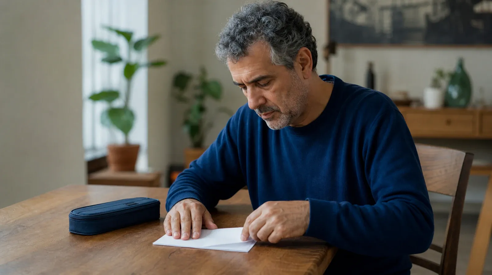 Planning a Treatment Assessment for Geiger Key, FL Residents | An adult folds blank paper beside a closed pen case An adult folds blank paper beside a closed pen case · Planning a Treatment Assessment for Geiger Key, FL Residents