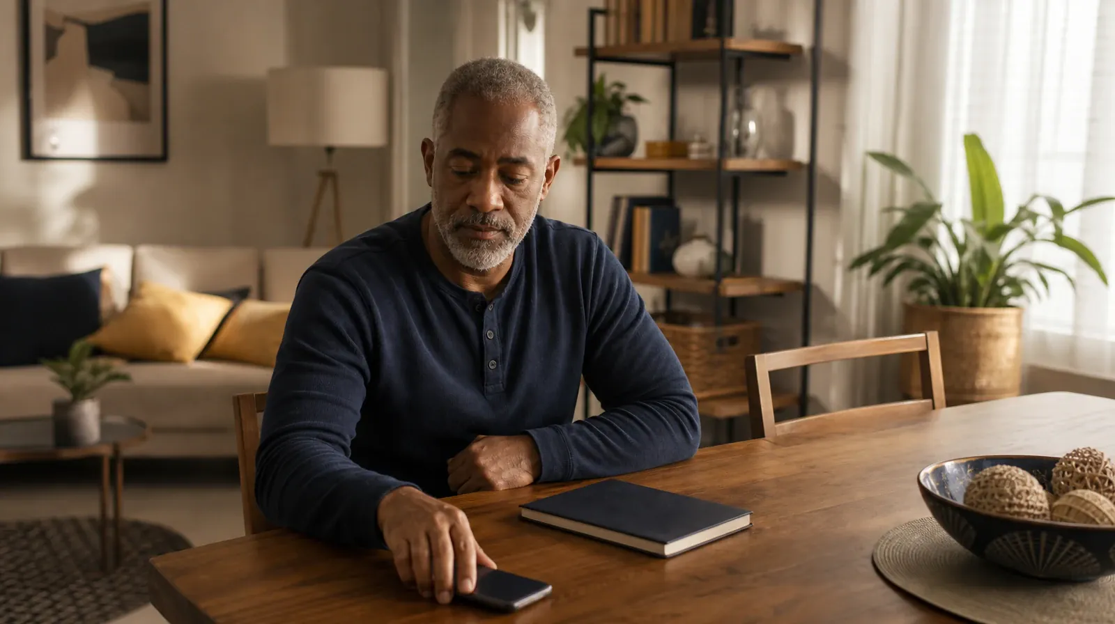Language and Accessibility Questions for Hallandale Beach, FL | An adult places a phone face down beside a closed notebook An adult places a phone face down beside a closed notebook · Language and Accessibility Questions for Hallandale Beach, FL