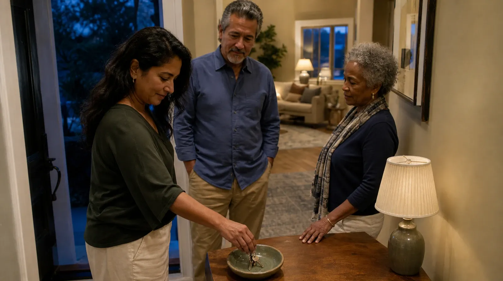 Adult Recovery Support Resources for Hallandale Beach, FL | An adult places house keys into a small bowl An adult places house keys into a small bowl · Adult Recovery Support Resources for Hallandale Beach, FL