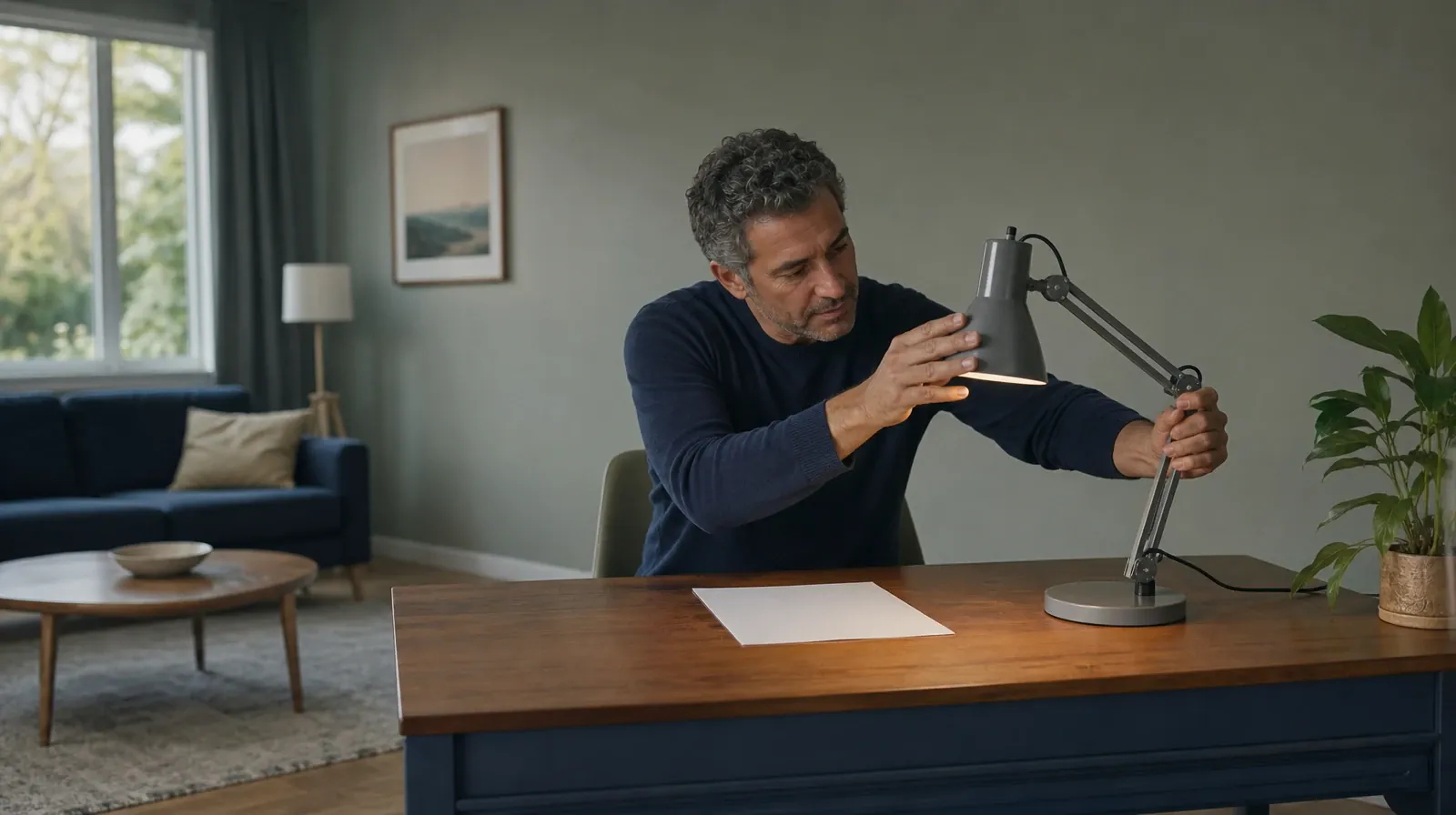 Benzodiazepines Addiction Treatment for Hallandale Beach, FL | An adult adjusts a desk lamp beside blank paper An adult adjusts a desk lamp beside blank paper · Benzodiazepines Addiction Treatment for Hallandale Beach, FL
