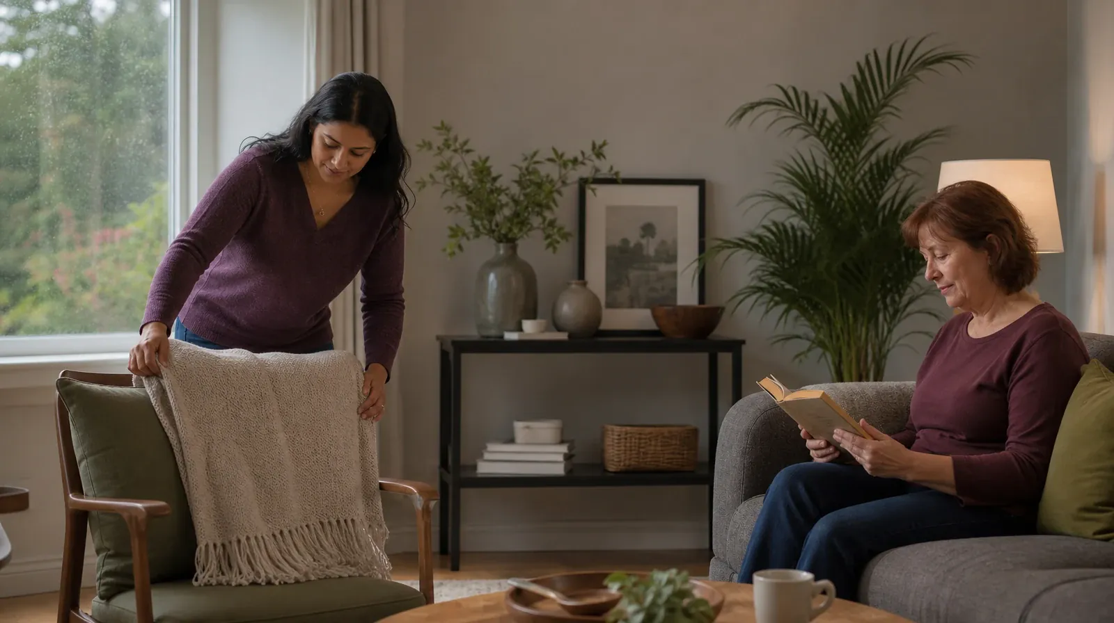 Cocaine Addiction Treatment for Hallandale Beach, FL Residents | An adult folds a plain cotton throw over a chair An adult folds a plain cotton throw over a chair · Cocaine Addiction Treatment for Hallandale Beach, FL Residents