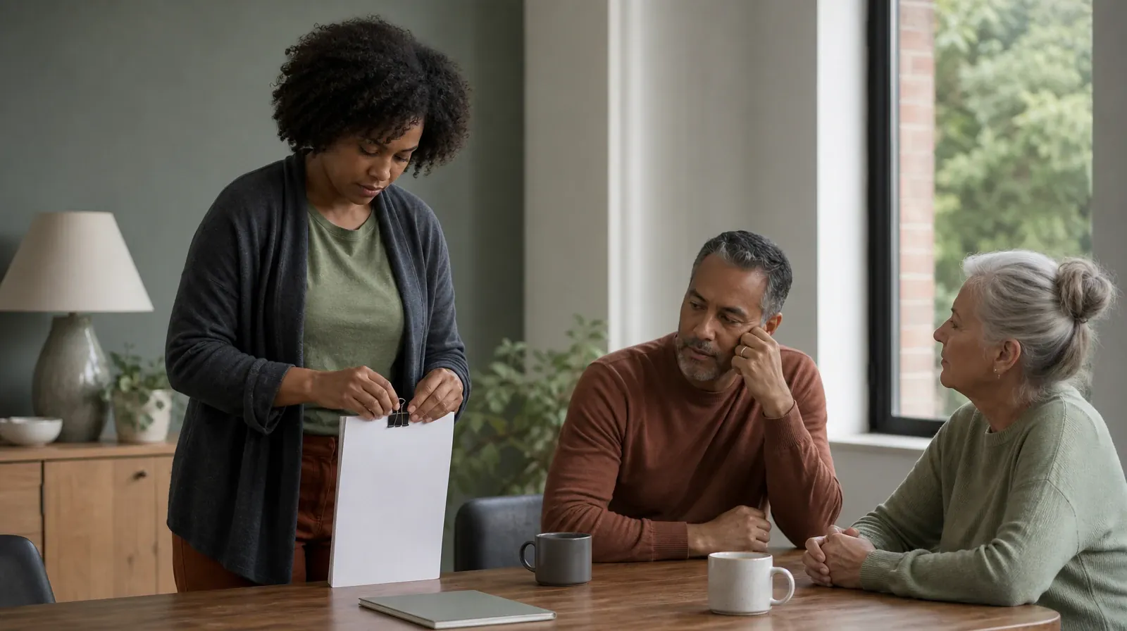 Planning a Treatment Assessment for Hialeah, FL Residents | An adult clips together a small stack of blank paper An adult clips together a small stack of blank paper · Planning a Treatment Assessment for Hialeah, FL Residents
