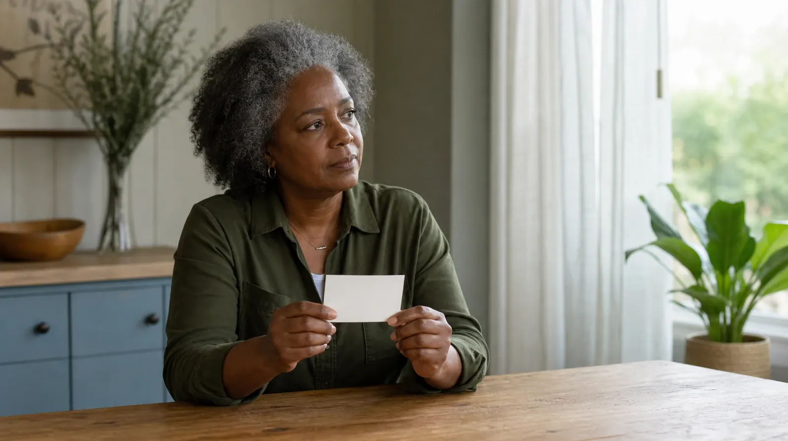 Adult Recovery Support Resources for Hialeah, FL Residents | An adult holds a small blank card above a table An adult holds a small blank card above a table · Adult Recovery Support Resources for Hialeah, FL Residents