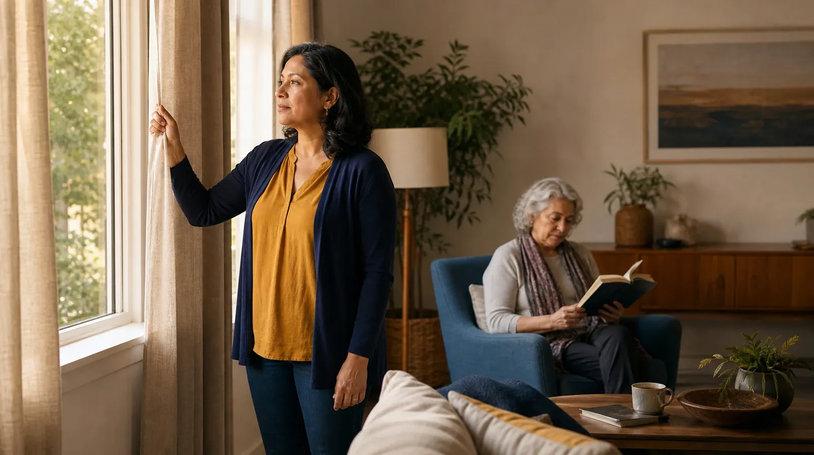 Benzodiazepines Addiction Treatment for Hialeah Gardens, FL | An adult opens a plain curtain in morning light An adult opens a plain curtain in morning light · Benzodiazepines Addiction Treatment for Hialeah Gardens, FL