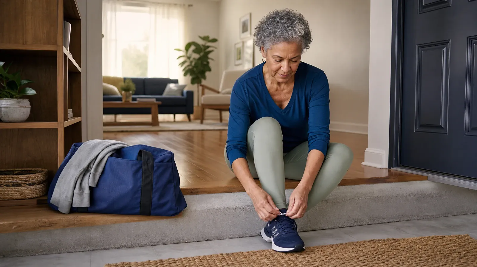 Benzodiazepines Addiction Treatment for Highland Beach, FL | An adult ties a shoe on a low home step An adult ties a shoe on a low home step · Benzodiazepines Addiction Treatment for Highland Beach, FL