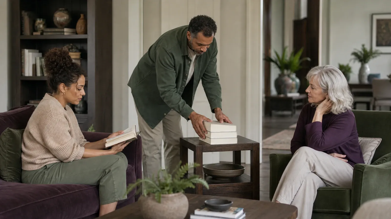 Planning a Treatment Assessment for Key Biscayne, FL Residents | An adult stacks three plain books on a table An adult stacks three plain books on a table · Planning a Treatment Assessment for Key Biscayne, FL Residents