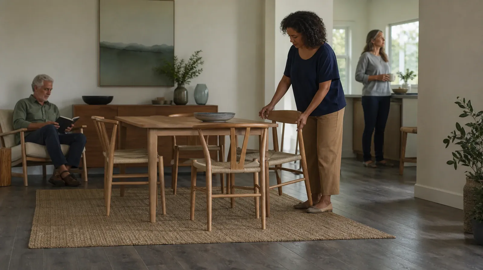 Alcohol Addiction Treatment for Key Biscayne, FL Residents | An adult straightens a chair at a cleared table An adult straightens a chair at a cleared table · Alcohol Addiction Treatment for Key Biscayne, FL Residents