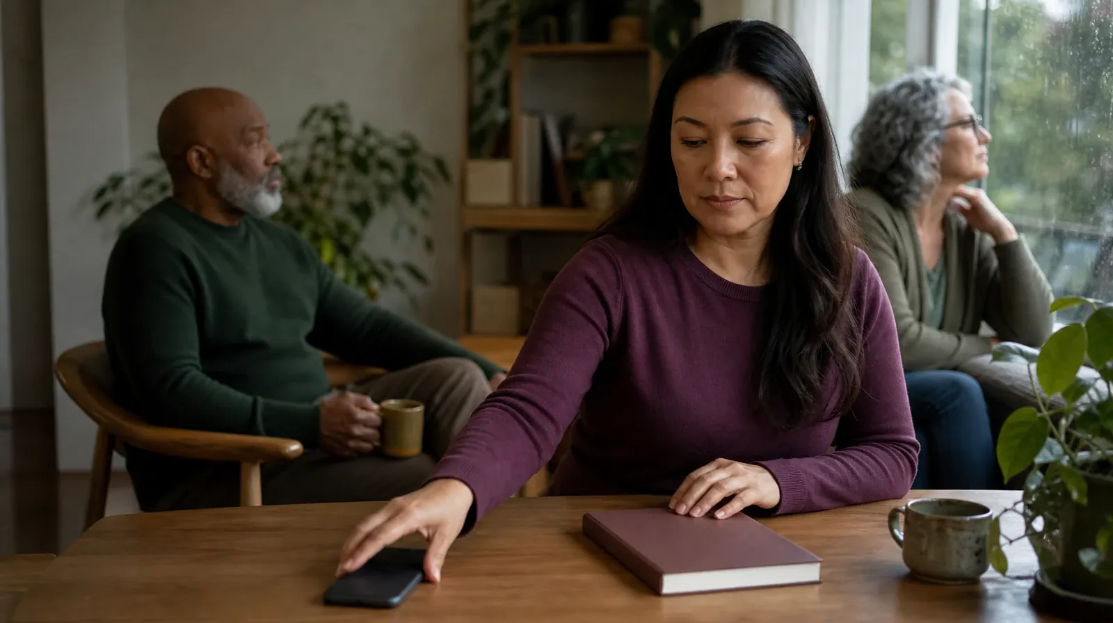 Planning a Treatment Assessment for Key Largo, FL Residents | An adult places a phone face down beside a closed notebook An adult places a phone face down beside a closed notebook · Planning a Treatment Assessment for Key Largo, FL Residents