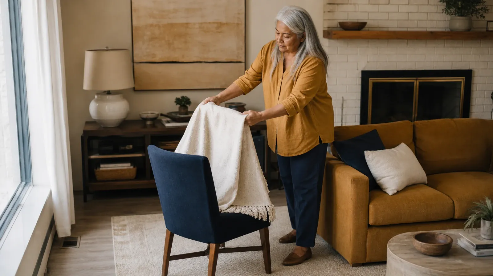 Adult Recovery Support Resources for Key Largo, FL Residents | An adult folds a plain cotton throw over a chair An adult folds a plain cotton throw over a chair · Adult Recovery Support Resources for Key Largo, FL Residents