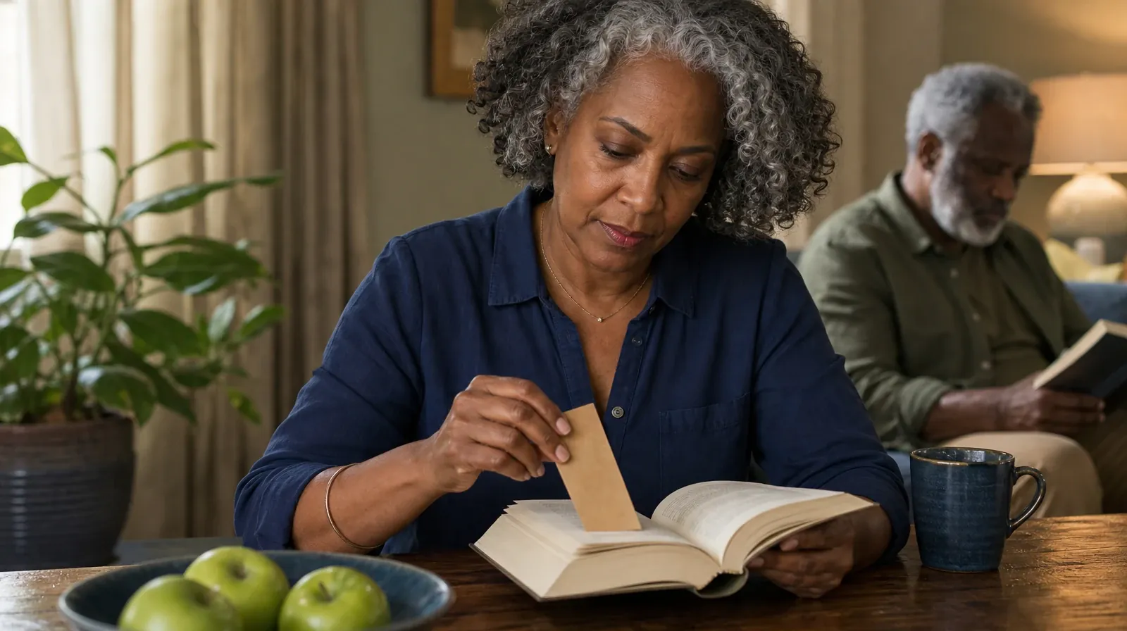 An adult places a bookmark in an unlettered book · Alcohol Addiction Treatment for Key Largo, FL Residents
