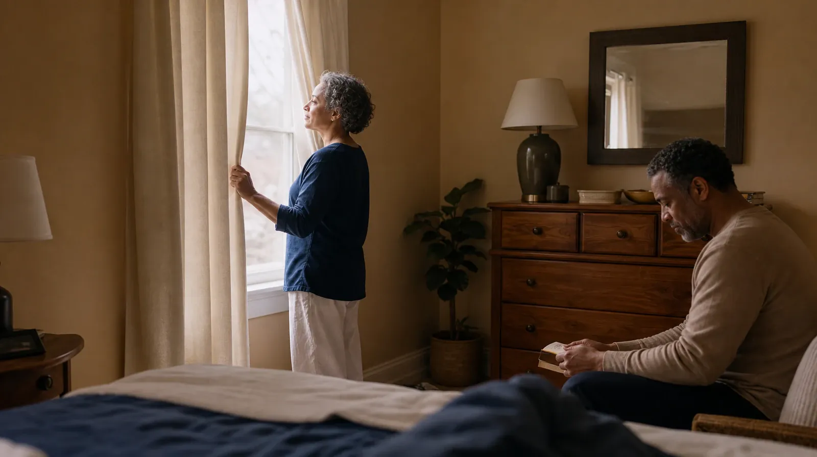 Methamphetamine Addiction Treatment for Key West, FL Residents | An adult opens a plain curtain in morning light An adult opens a plain curtain in morning light · Methamphetamine Addiction Treatment for Key West, FL Residents