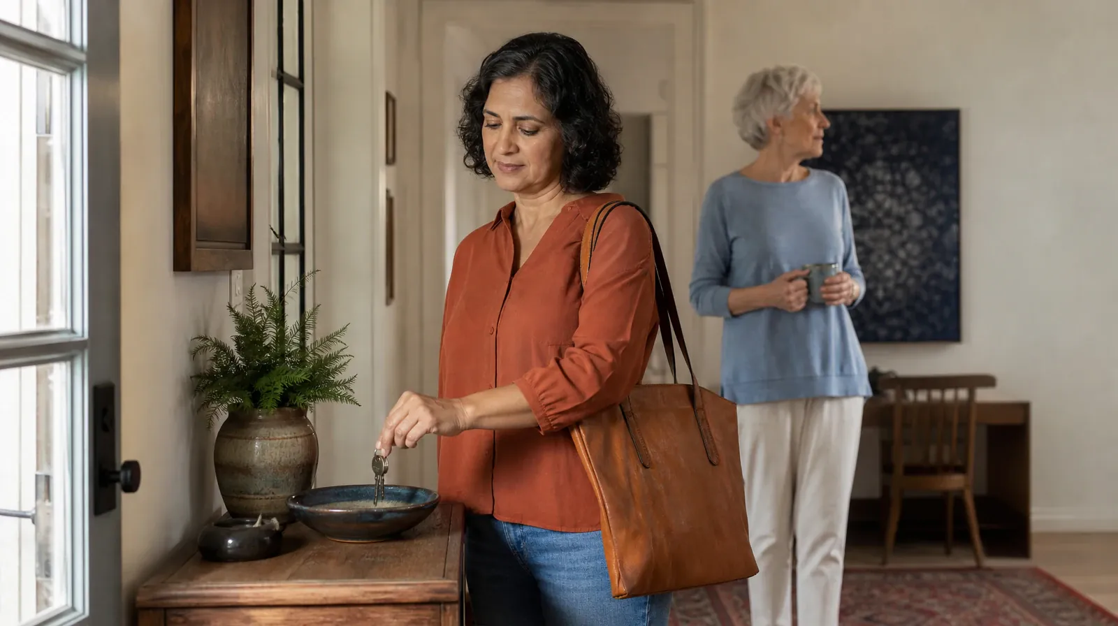 Methamphetamine Addiction Treatment for Lantana, FL Residents | An adult places house keys into a small bowl An adult places house keys into a small bowl · Methamphetamine Addiction Treatment for Lantana, FL Residents