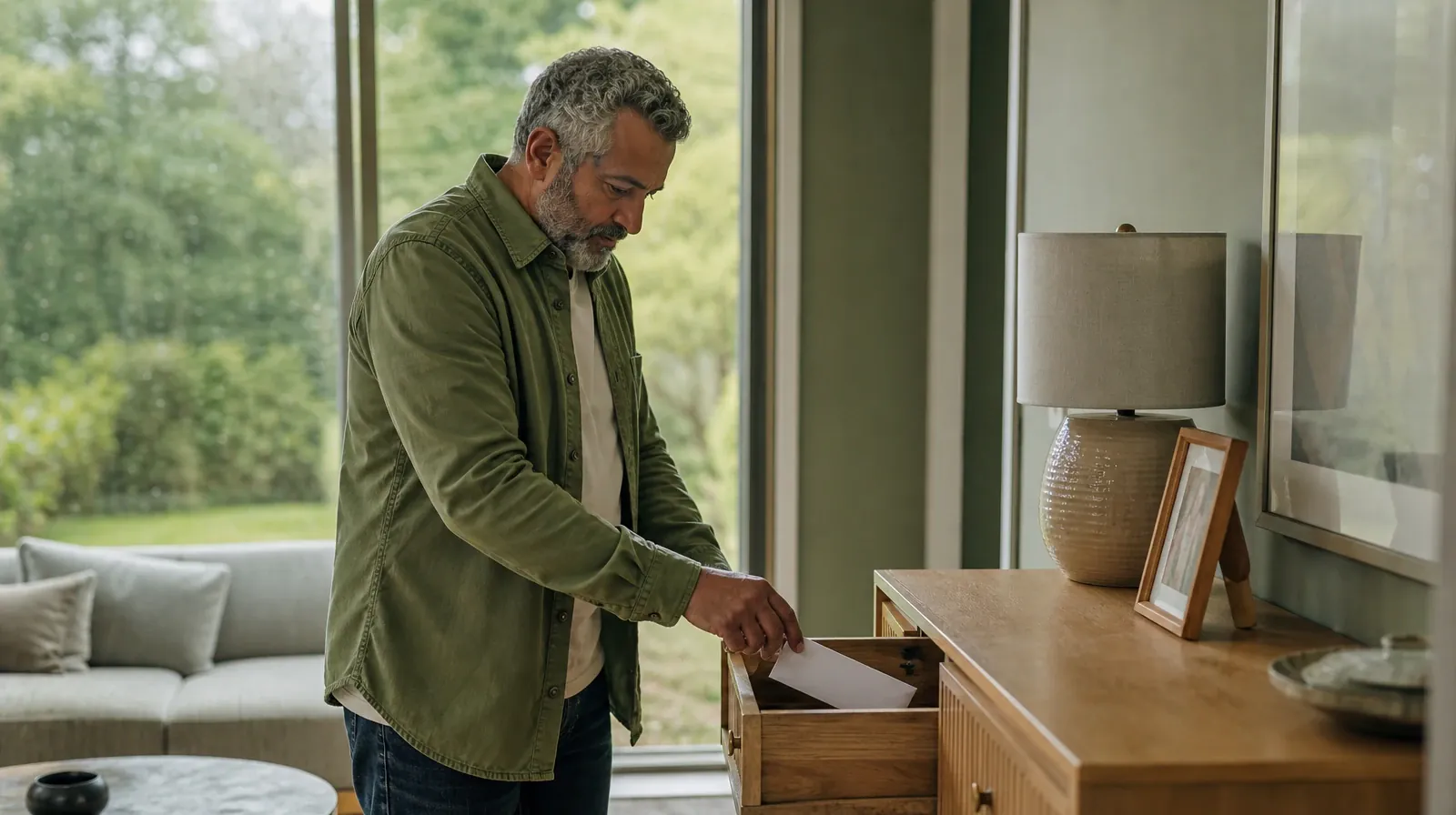 Opioids Addiction Treatment for Lauderdale-by-the-Sea, FL | An adult places a plain sealed envelope in a drawer An adult places a plain sealed envelope in a drawer · Opioids Addiction Treatment for Lauderdale-by-the-Sea, FL