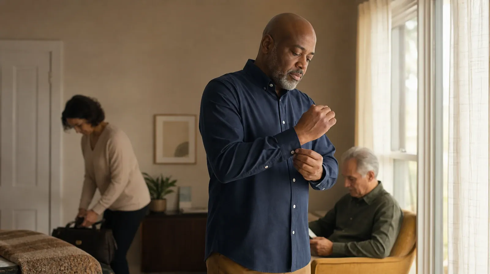 Adult Recovery Support Resources for Little Torch Key, FL | An adult buttons a shirt cuff near a window An adult buttons a shirt cuff near a window · Adult Recovery Support Resources for Little Torch Key, FL