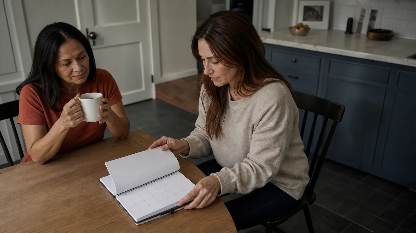 Planning a Treatment Assessment for Long Key, FL Residents | An adult closes a blank calendar An adult closes a blank calendar · Planning a Treatment Assessment for Long Key, FL Residents