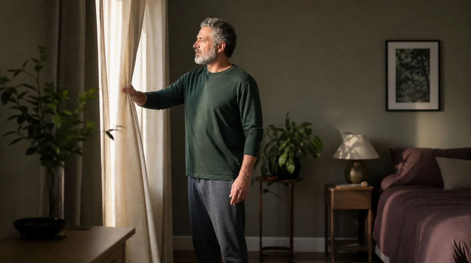Adult Recovery Support Resources for Medley, FL Residents | An adult opens a plain curtain in morning light An adult opens a plain curtain in morning light · Adult Recovery Support Resources for Medley, FL Residents