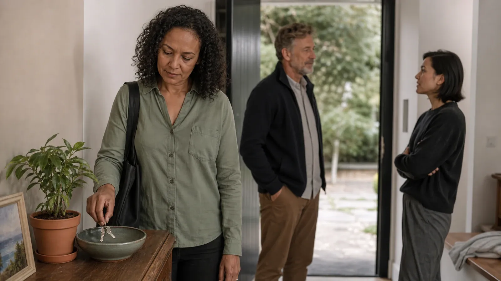 An adult places house keys into a small bowl · Adult Recovery Support Resources for Coral Way, Miami, FL