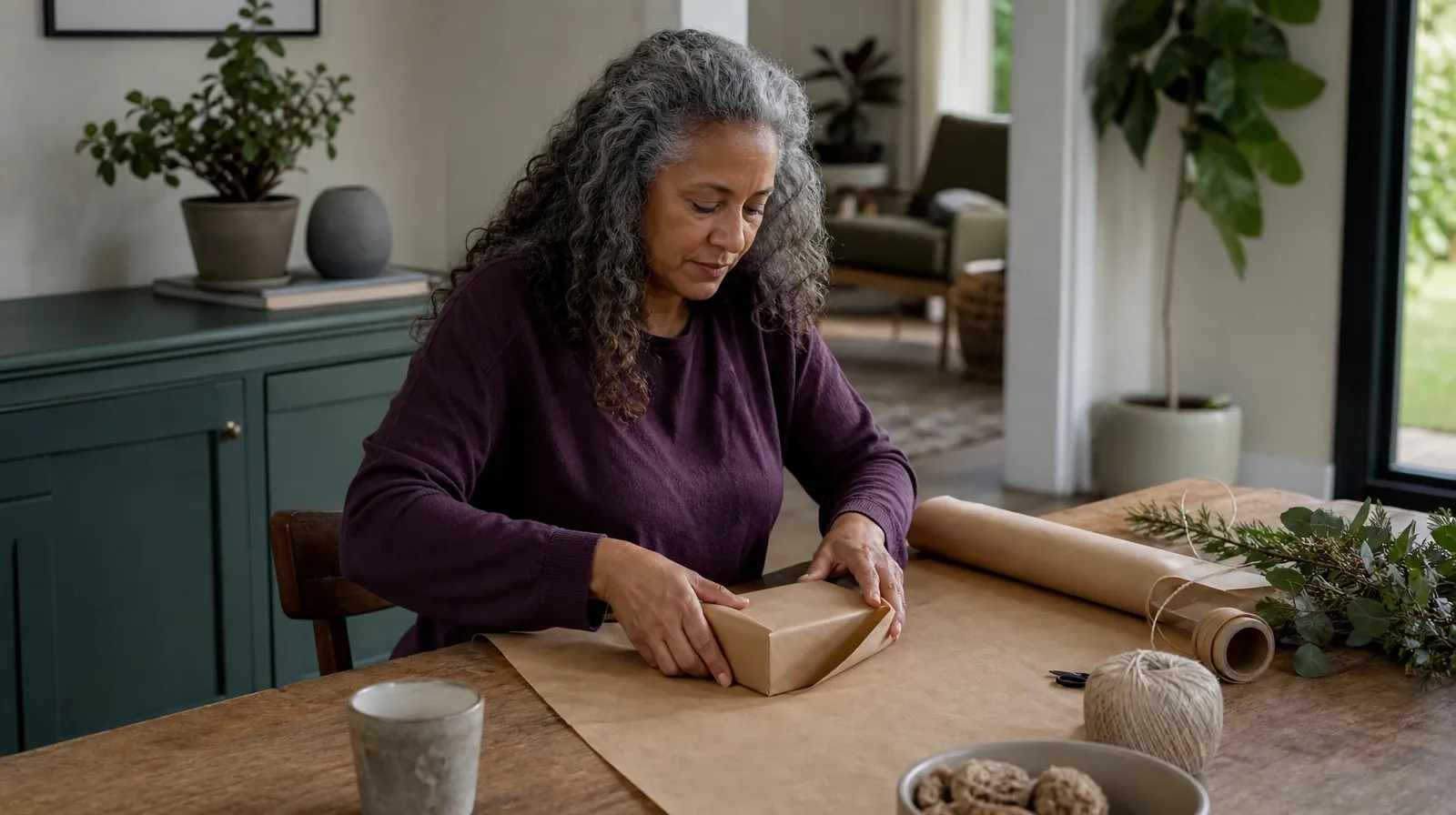 Returning Home After Treatment for Flagami, Miami, FL Residents | An adult wraps a small box in plain brown paper An adult wraps a small box in plain brown paper · Returning Home After Treatment for Flagami, Miami, FL Residents
