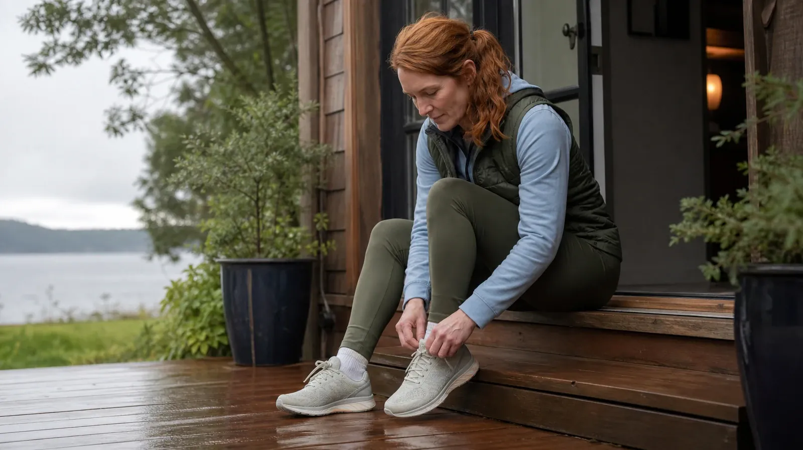 Adult Recovery Support Resources for Midtown, Miami, FL Residents | An adult ties a shoe on a low home step An adult ties a shoe on a low home step · Adult Recovery Support Resources for Midtown, Miami, FL Residents