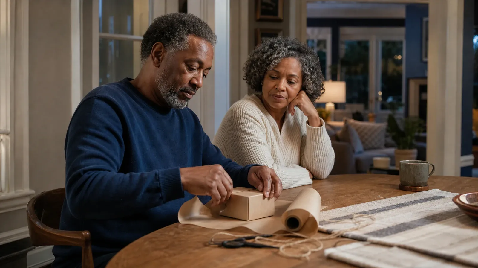 Planning a Treatment Assessment for Shenandoah, Miami, FL | An adult wraps a small box in plain brown paper An adult wraps a small box in plain brown paper · Planning a Treatment Assessment for Shenandoah, Miami, FL