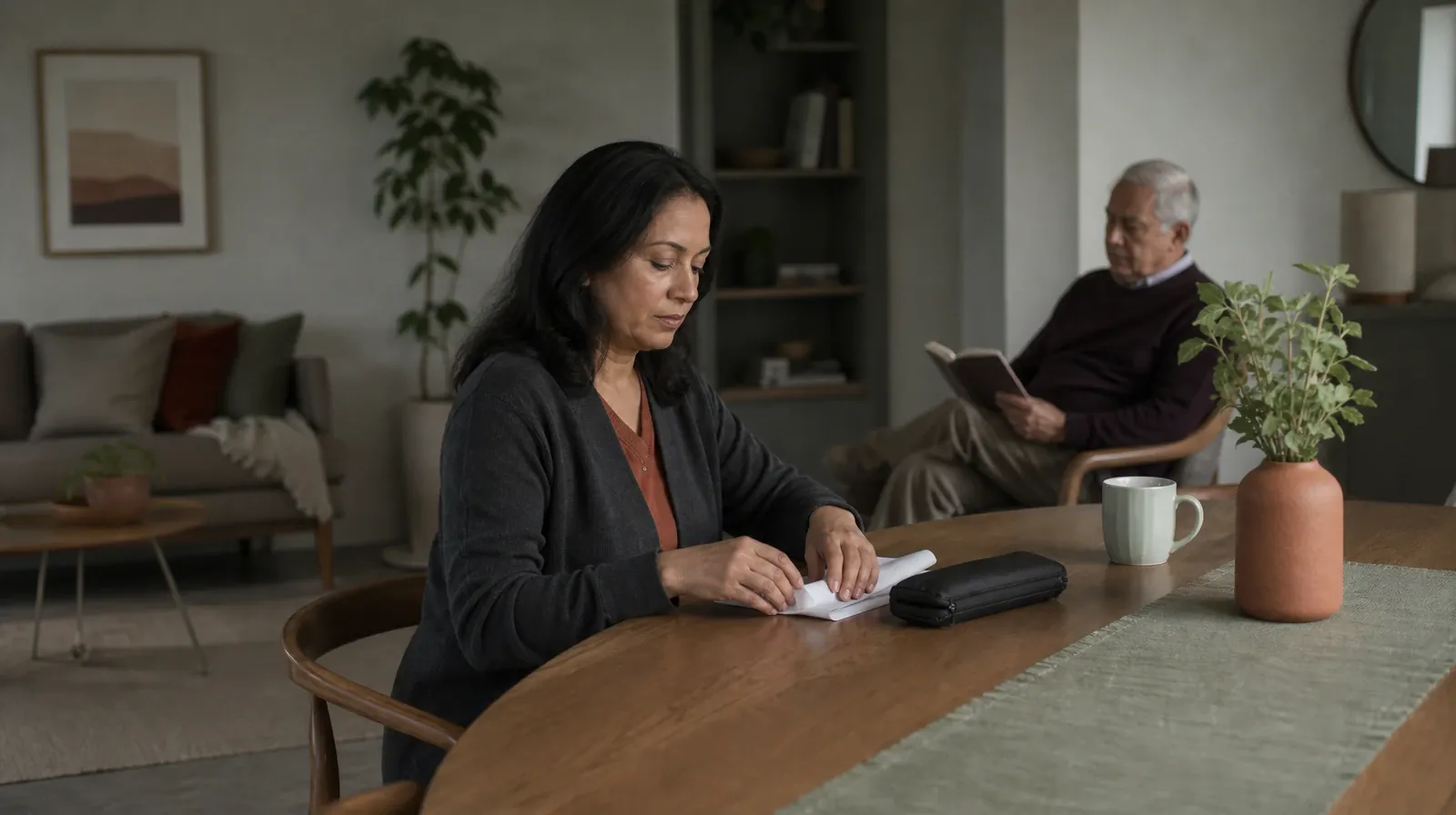 Adult Recovery Support Resources for Shenandoah, Miami, FL | An adult folds blank paper beside a closed pen case An adult folds blank paper beside a closed pen case · Adult Recovery Support Resources for Shenandoah, Miami, FL