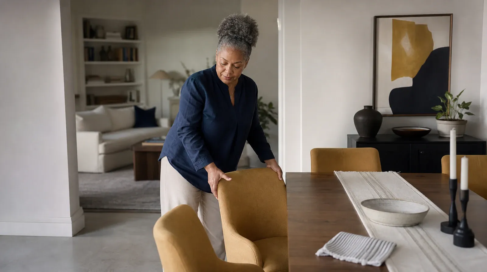 Residential Addiction Treatment for Upper Eastside, Miami, FL | An adult straightens a chair at a cleared table An adult straightens a chair at a cleared table · Residential Addiction Treatment for Upper Eastside, Miami, FL