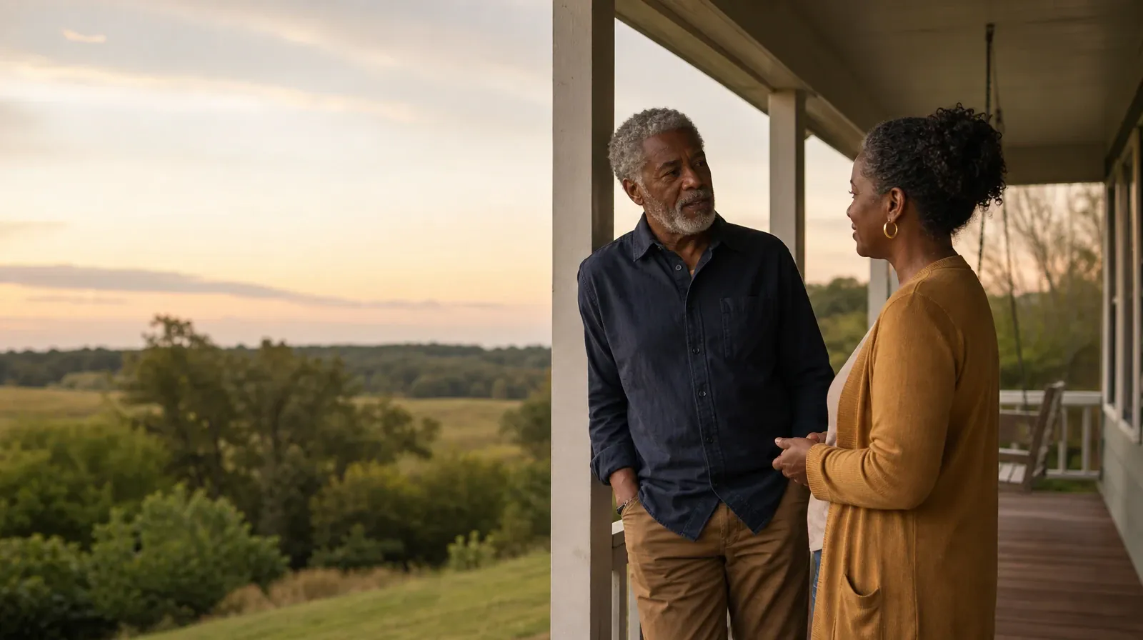 Treatment Cost Questions for North Palm Beach, FL Residents | Two adults share a calm porch conversation Two adults share a calm porch conversation · Treatment Cost Questions for North Palm Beach, FL Residents