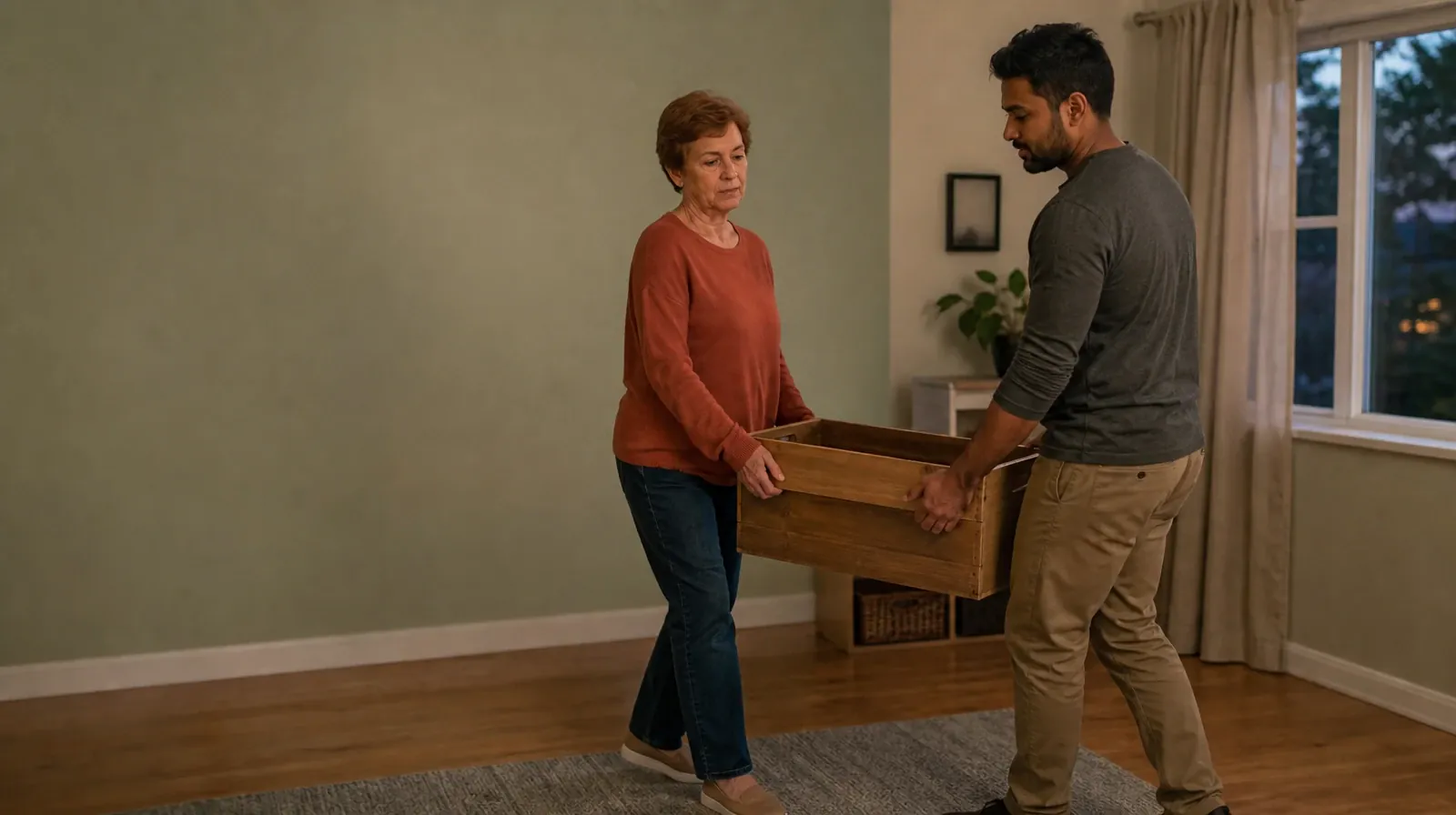 Cocaine Addiction Treatment for Parkland, FL Residents | Two adults carry an empty wooden box together Two adults carry an empty wooden box together · Cocaine Addiction Treatment for Parkland, FL Residents