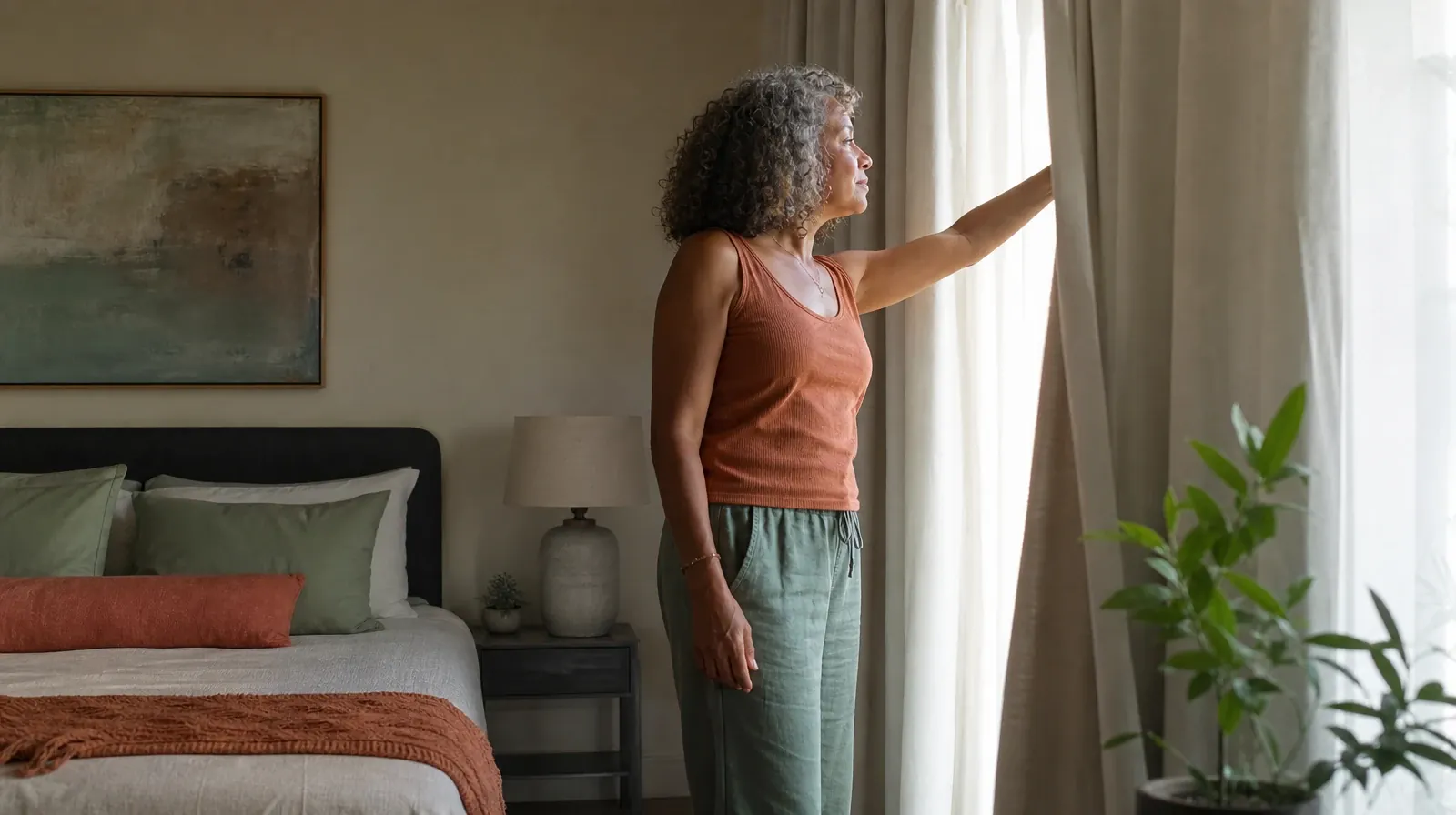 Opioids Addiction Treatment for Pinecrest, FL Residents | An adult opens a plain curtain in morning light An adult opens a plain curtain in morning light · Opioids Addiction Treatment for Pinecrest, FL Residents