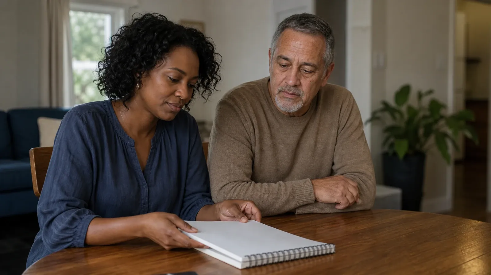 An adult closes a blank calendar · Treatment Cost Questions for Saddlebunch Keys, FL Residents