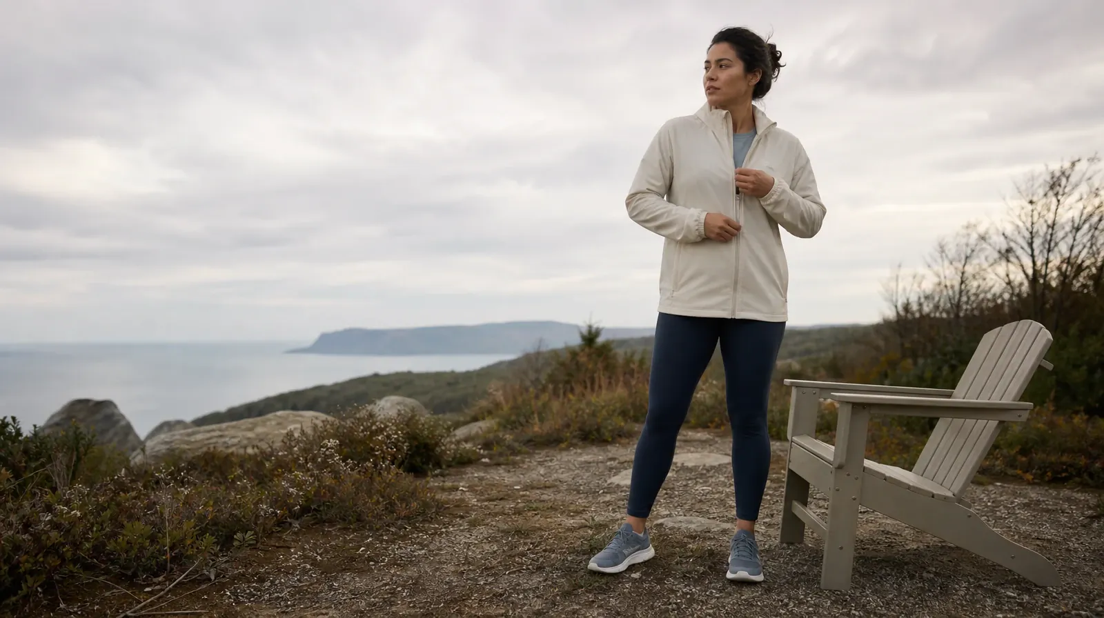Residential Drug and Alcohol Addiction Treatment for Surfside, FL | An adult zips a light jacket beside an empty chair An adult zips a light jacket beside an empty chair · Residential Drug and Alcohol Addiction Treatment for Surfside, FL