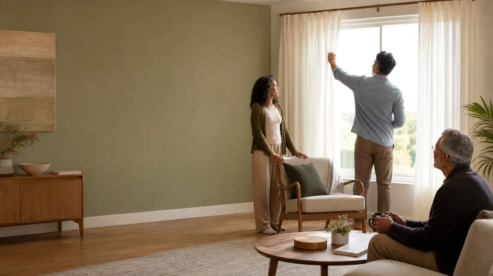 Alcohol Addiction Treatment for Tamiami, FL Residents | An adult opens curtains while another waits nearby An adult opens curtains while another waits nearby · Alcohol Addiction Treatment for Tamiami, FL Residents
