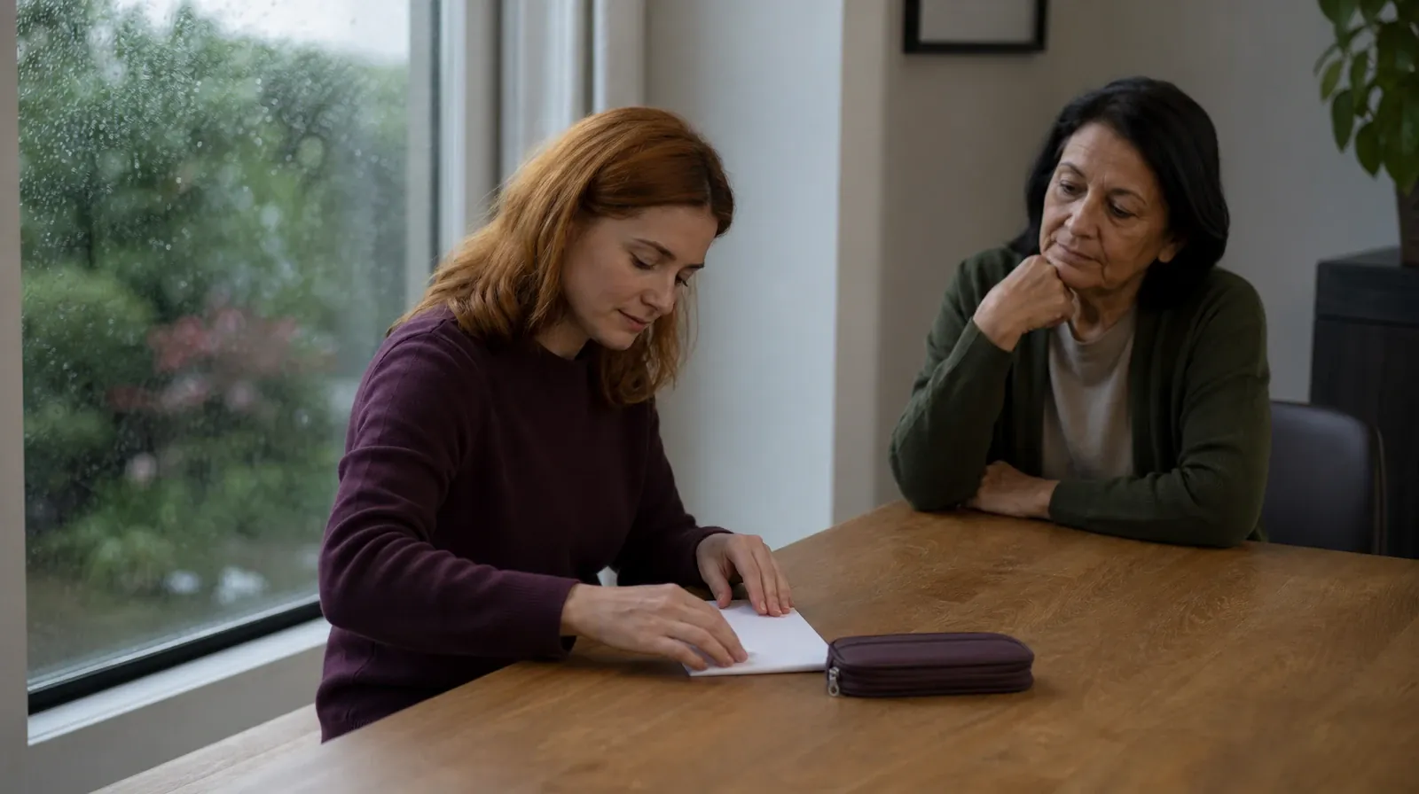Starting a Treatment Conversation for Upper Matecumbe Key, FL | An adult folds blank paper beside a closed pen case An adult folds blank paper beside a closed pen case · Starting a Treatment Conversation for Upper Matecumbe Key, FL