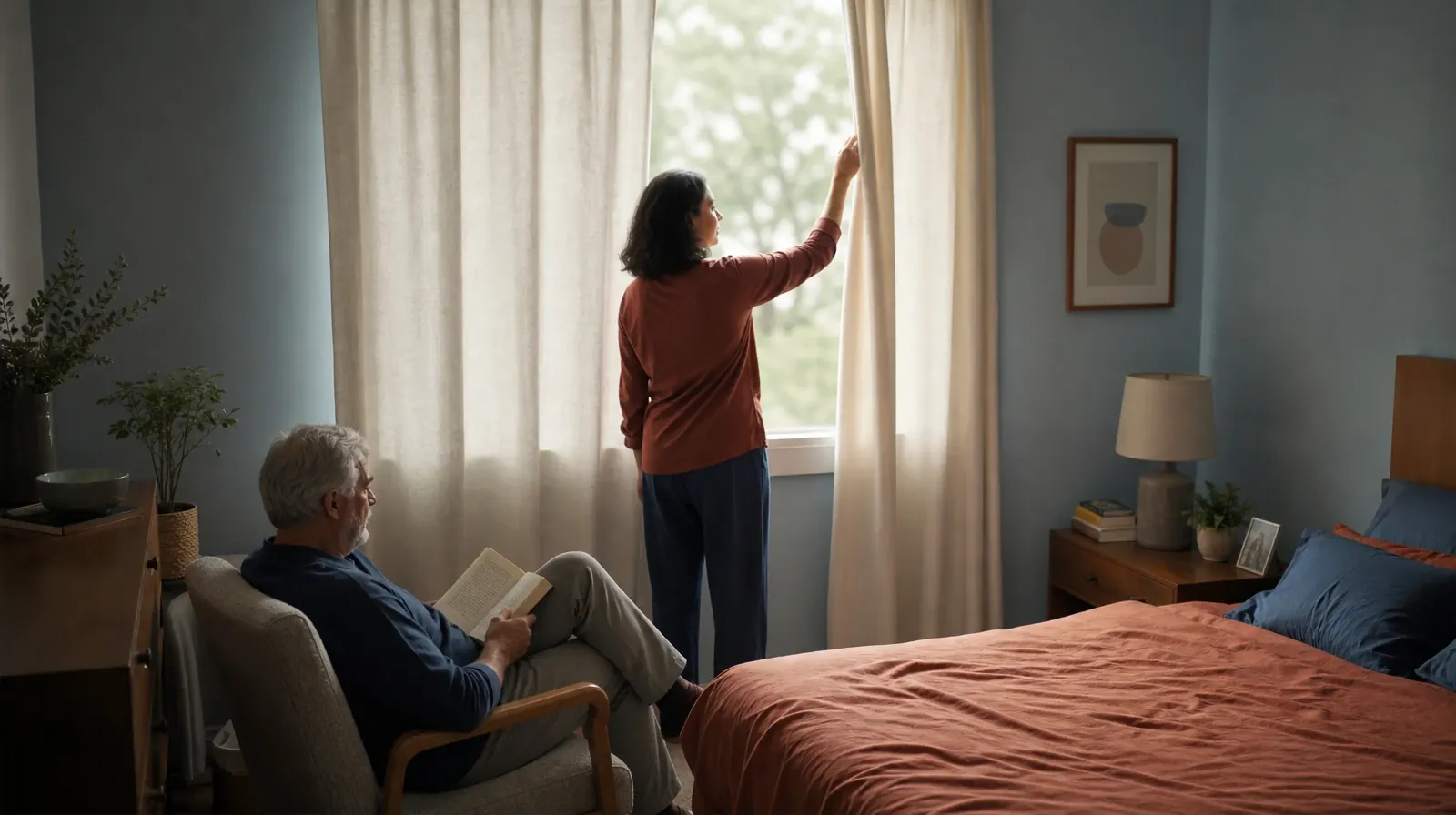 Kratom Addiction Treatment for West Palm Beach, FL Residents | An adult opens a plain curtain in morning light An adult opens a plain curtain in morning light · Kratom Addiction Treatment for West Palm Beach, FL Residents