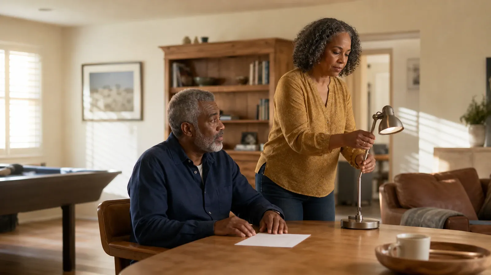 Planning a Treatment Assessment for Wilton Manors, FL Residents | An adult adjusts a desk lamp beside blank paper An adult adjusts a desk lamp beside blank paper · Planning a Treatment Assessment for Wilton Manors, FL Residents