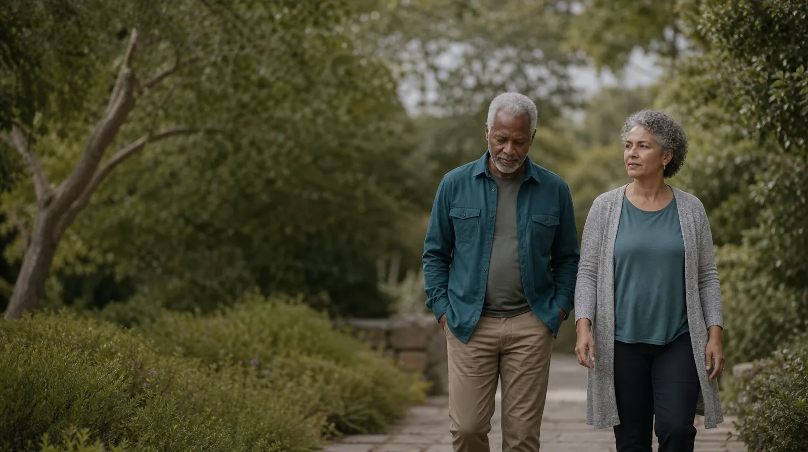 Benzodiazepines Addiction Treatment for Wilton Manors, FL | Two adults walk and talk on a quiet garden path Two adults walk and talk on a quiet garden path · Benzodiazepines Addiction Treatment for Wilton Manors, FL