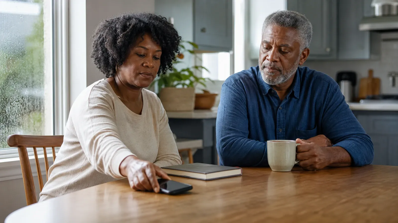 Reconnecting With Support After Alcohol Use in South Florida | An adult places a phone face down beside a closed notebook An adult places a phone face down beside a closed notebook · Reconnecting With Support After Alcohol Use in South Florida