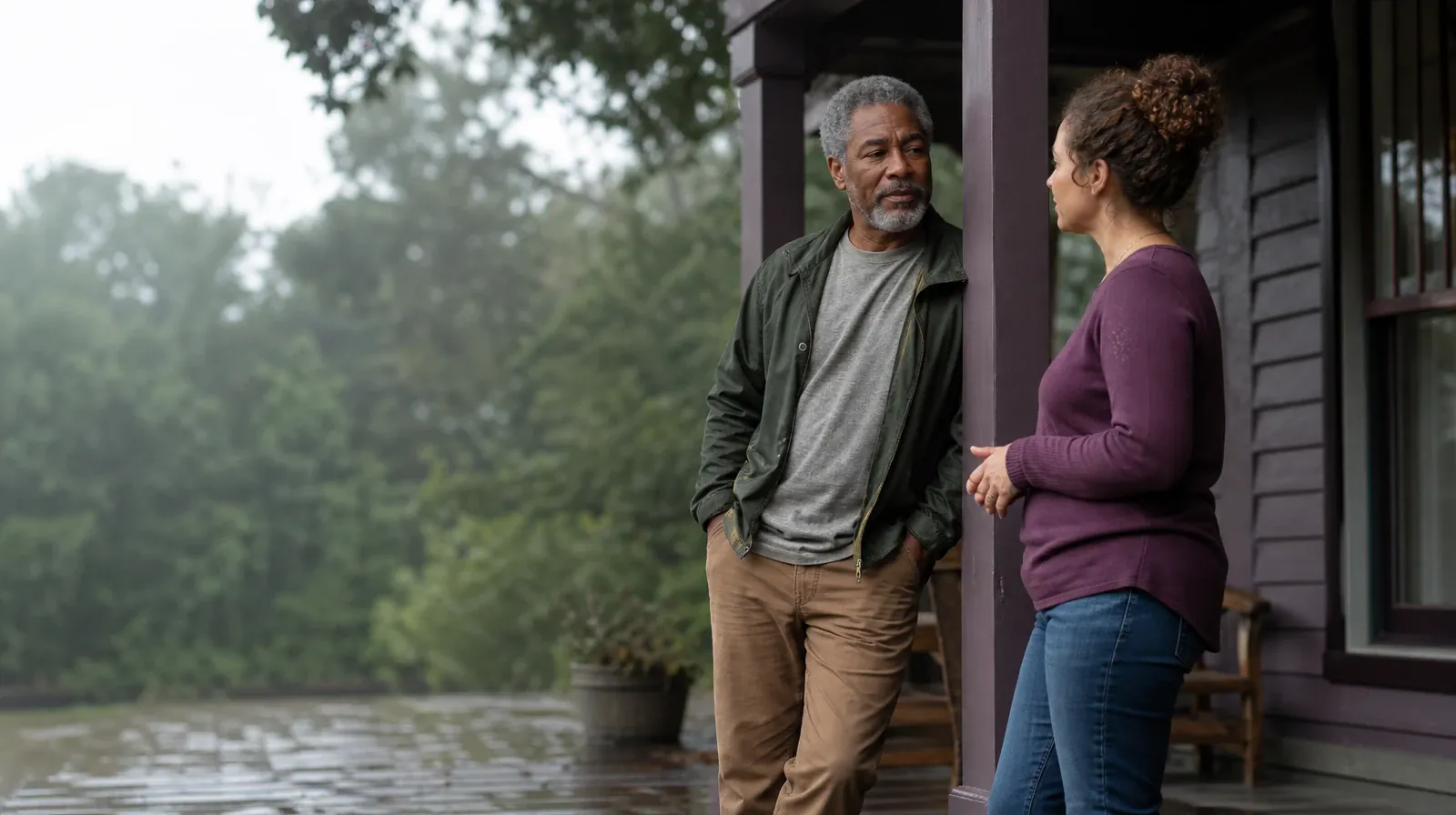 Holidays and Boundaries Around Ativan Use in South Florida | Two adults share a calm porch conversation Two adults share a calm porch conversation · Holidays and Boundaries Around Ativan Use in South Florida