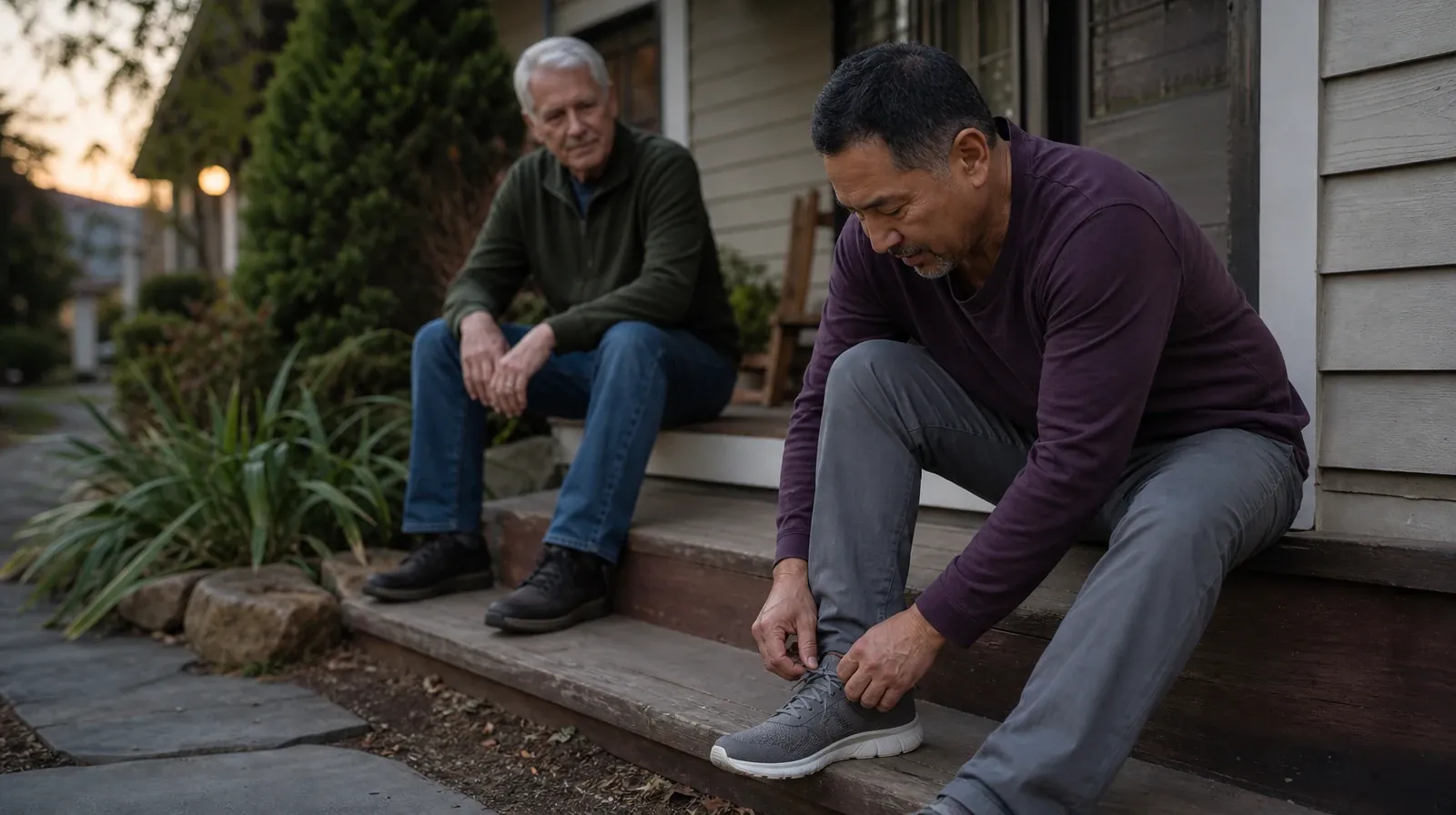 Weekends and Recovery From Benzodiazepines Use in South Florida | An adult ties a shoe on a low home step An adult ties a shoe on a low home step · Weekends and Recovery From Benzodiazepines Use in South Florida