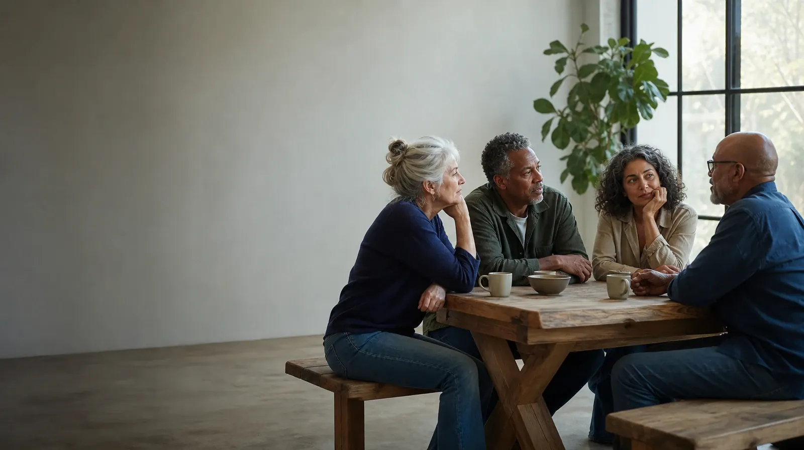 Keeping Appointments During Recovery From Crack cocaine Use | Four adults share an informal outdoor conversation Four adults share an informal outdoor conversation · Keeping Appointments During Recovery From Crack cocaine Use
