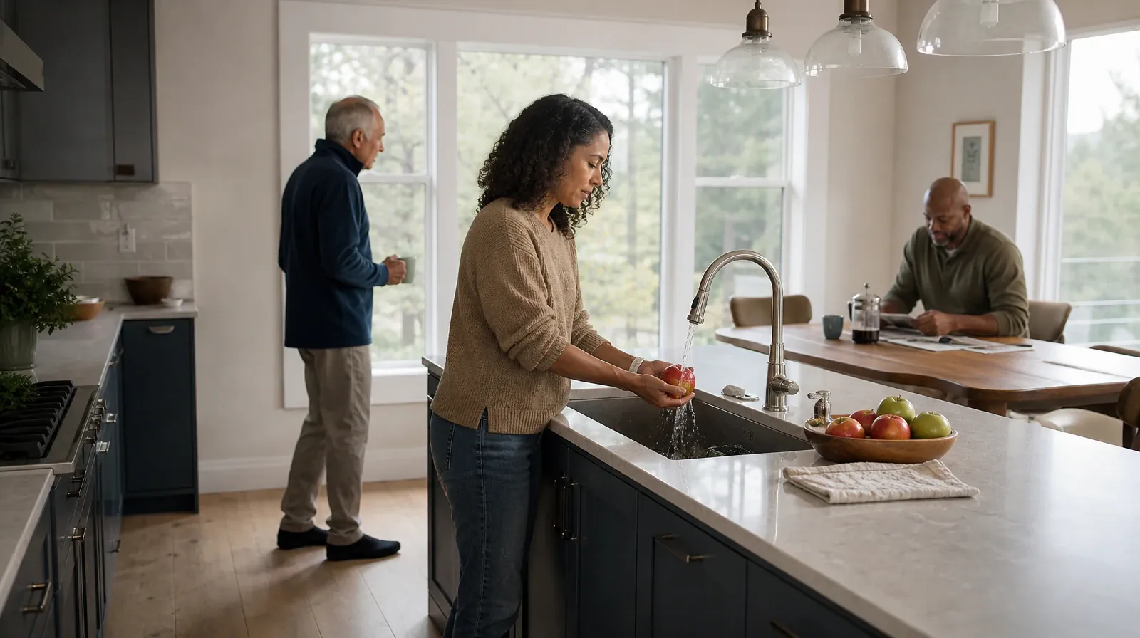 When Your Goals for Change Are Unclear With Hallucinogens Use | An adult rinses an apple at a kitchen sink An adult rinses an apple at a kitchen sink · When Your Goals for Change Are Unclear With Hallucinogens Use