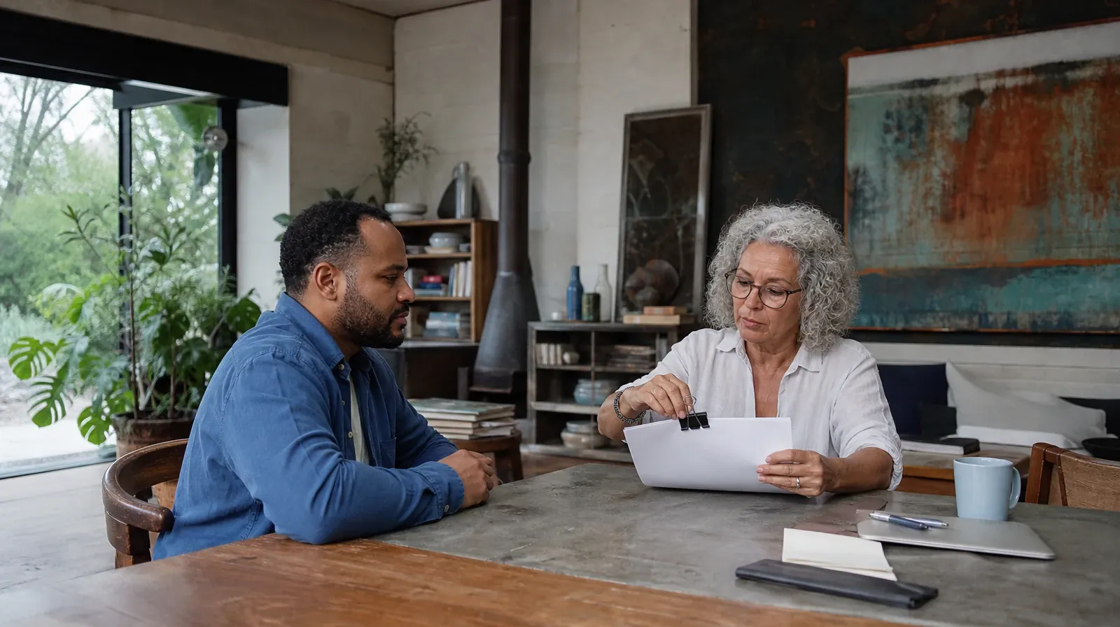 Changing Social Routines Around Heroin Use in South Florida | An adult clips together a small stack of blank paper An adult clips together a small stack of blank paper · Changing Social Routines Around Heroin Use in South Florida